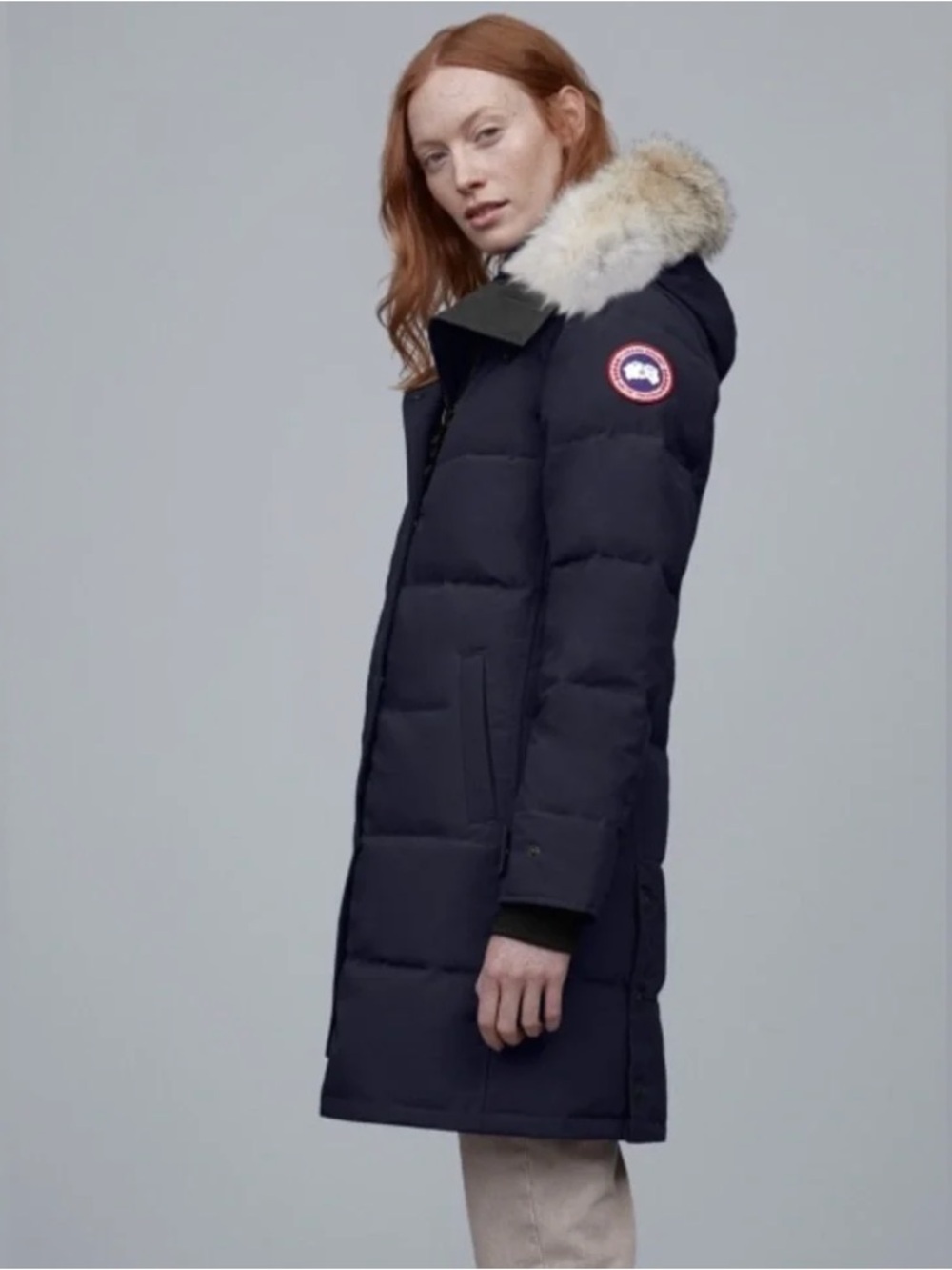 Canada Goose Shelburne Navy Parka - FUSION FIT - Women’s size small